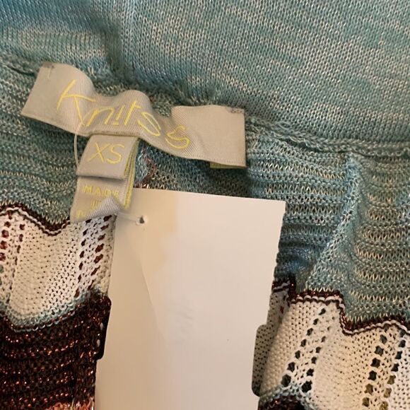 KNITTS SHORTSmulticolored stripe knit shorts Size XS NWT - Picture 5 of 5